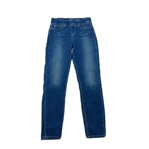 Signature Levis Gold Jeans Women 6 M Approx 27x29 Totally Shaping Pull On Skinny